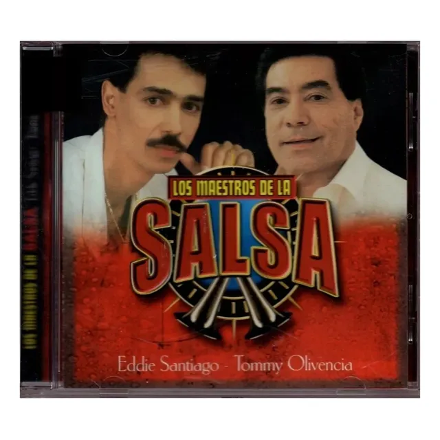 Cd Los Maestros De La Salsa Eddie Santiago - Tommy Olivencia
