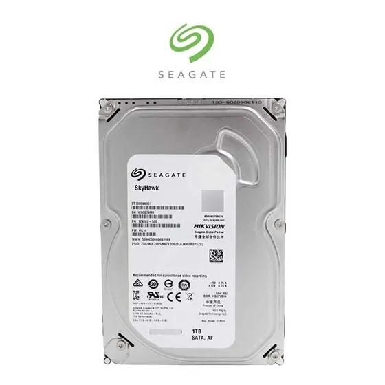 Disco Duro 3.5  Sata Iii Para Cctv 1tb Seagate St1000vx001