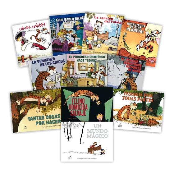 Colección Calvin Y Hobbes (9libros)- Bill Watterson - Océano