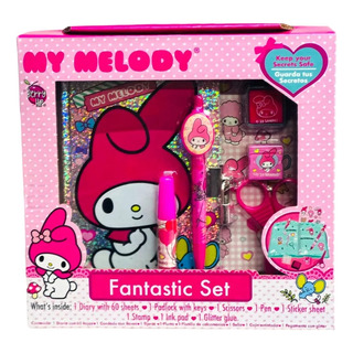 Set My Melody Crea Tu Propio Diario 60 Hojas Con Candado Set My Melody Crea Tu Propio Diario 60 Hojas Con Candado