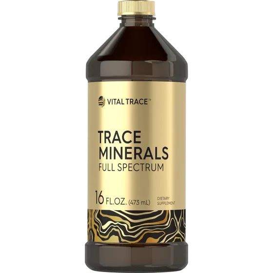 Suplemento Carlyle Trace Mineral Drops, 473 Ml, Espectro Com