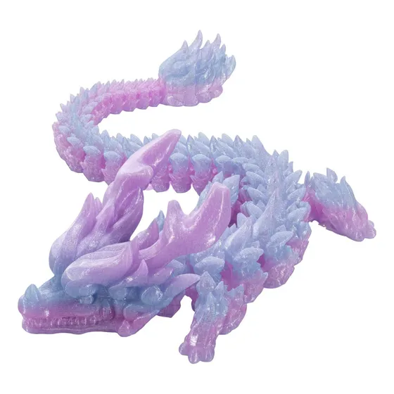Dragão De Impressão 3d Flexível Dragão Articulado Impresso E