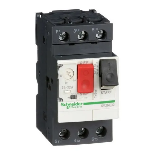 Guardamotor Termomagnético Tesys Gv2me32 3p Ac3 440vca 24