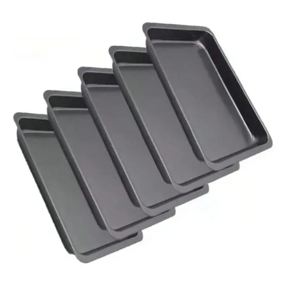 Set 5 Pzs Charola Molde Para Hornear Pan Galletas Pastel C