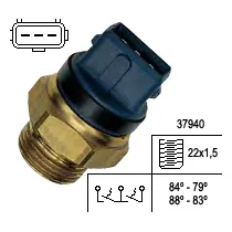 Bulbo Electro Ventilador Citroen Xsara (n1) 1.9 Td Diesel 19