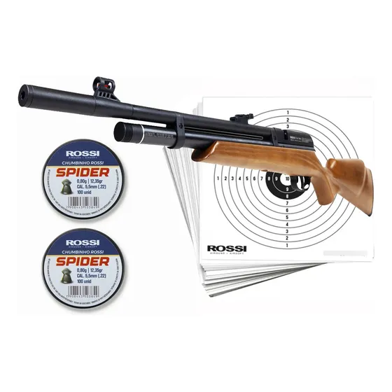 Carabina Beeman Raider Pcp 5.5 Madeira + 4x32 Rossi