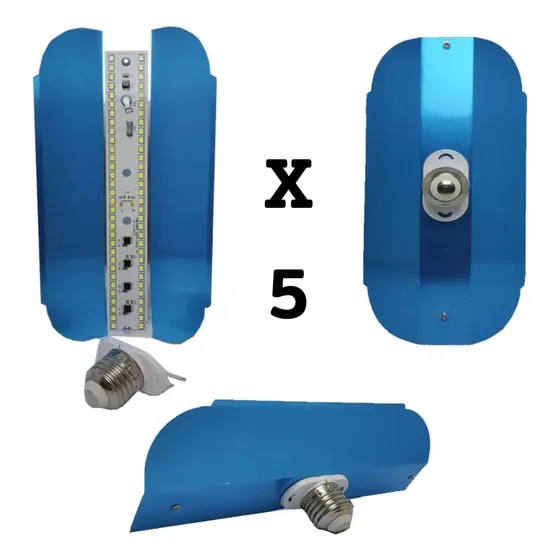Reflector Liviano Lampara Led 50w 110v Pack X 5