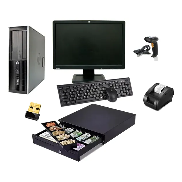 Kit Pc Hp , Intel I5, 8gb Ram, 240gb Ssd, Wifi, Impresora