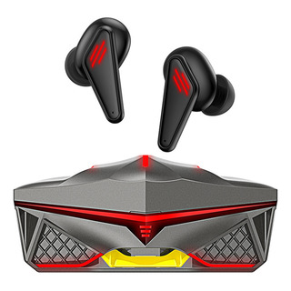 Fone De Ouvido Gamer Bluetooth In-ear Led Preto Fone De Ouvido Gamer Bluetooth In-ear Led Preto