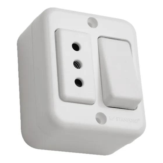 Casquete Interruptor Simple 9/12 + Toma Corr. 10a 8615 2unds