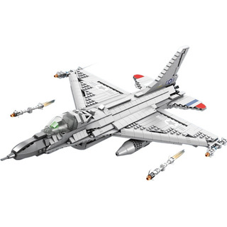 Bloques De Construcción Del Modelo De Avión De Combate F-16 Bloques De Construcción Del Modelo De Avión De Combate F-16