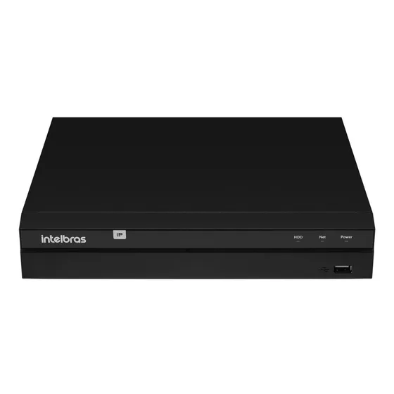 Gravador Nvr Intelbras P/ 04 Câmeras Ip Nvd 1404 4k 127/220V