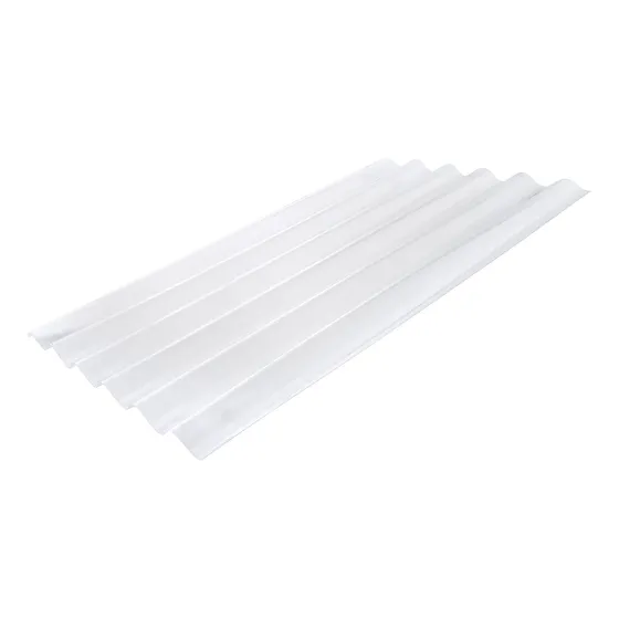 Kit 15 Telhas Transparentes Policarb Ondulada - 3,05 X 1,10m