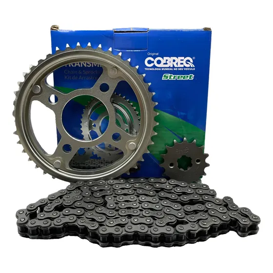 Kit Relação Transmissão Cobreq Cg 160 Titan Fan Start 160 — foto 2