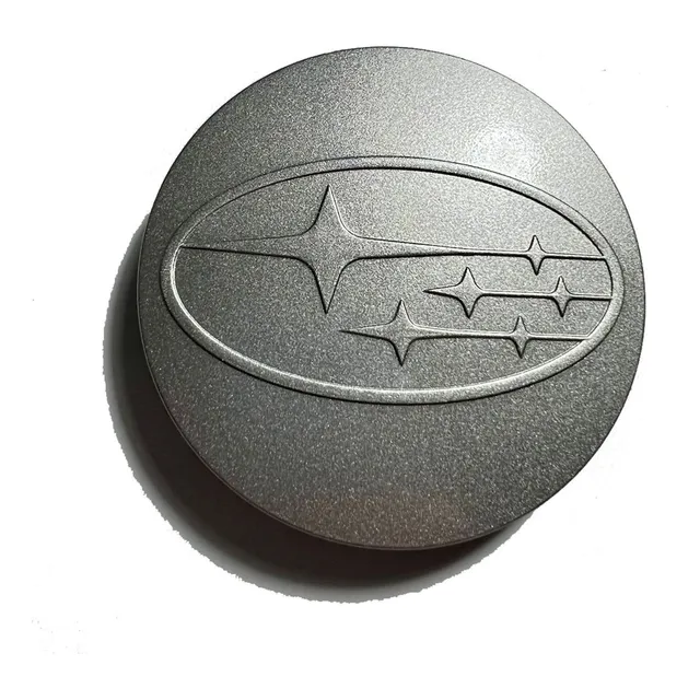 Tapa Emblema Compatible Con Aro Subaru 60mm (juego 4 Unids)