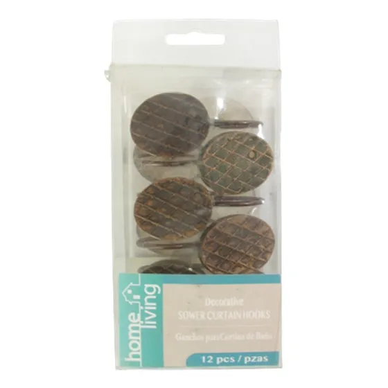 Ganchos Para Cortina De Baño Home Living Hogar / Baño