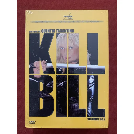 Dvd - Box Kill Bill - Volumes 1 E 2 - Tarantino - Novo