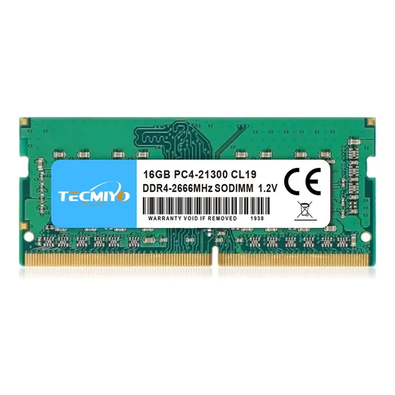 Memoria Ram Tecmiyo 16gb Ddr4-2666mhz Sodimm Pc4-21300s