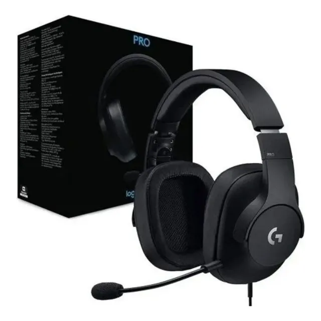 Headset Logitech G Pro Gaming Black
