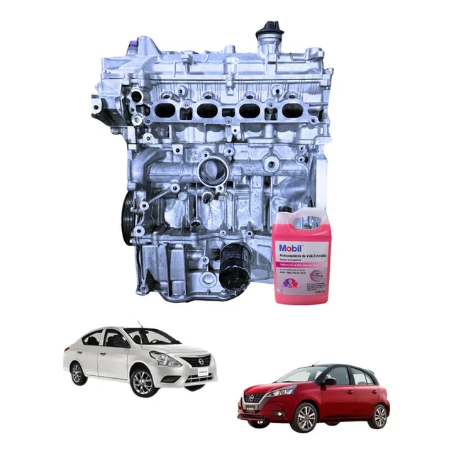 Motor Ensamblado Para March Versa V-drive Garantía 1año