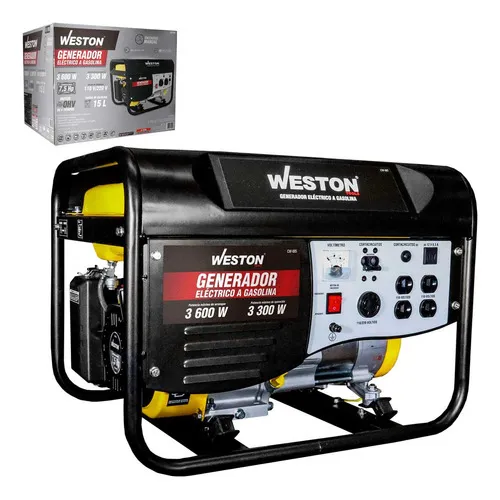 Generador Electrico A Gasolina 3600w (inicio Manual)