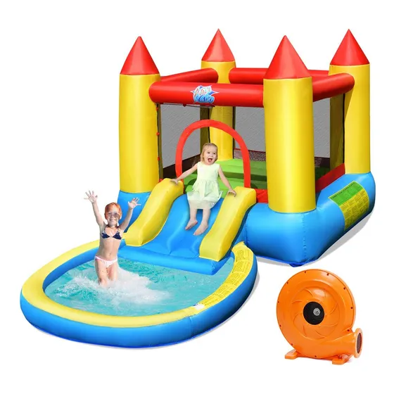 Honey Joy Casa Inflable Rebote Tobogan Acuatico Castillo 580