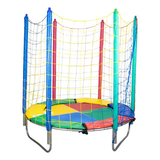 Cama Elástica Pula Pula 1,83m Colorida Nacional Papibrink Cor Da Lona De Salto Quadricolor Cama Elástica Pula Pula 1,83m Colorida Nacional Papibrink Cor Da Lona De Salto Quadricolor