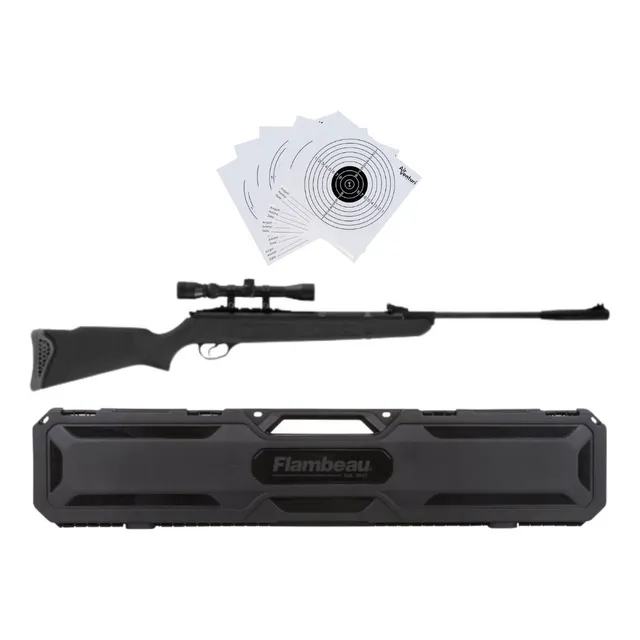 Rifle Hatsan 125 Vortex Nitro Piston Combo 5.5mm Estuche Xc