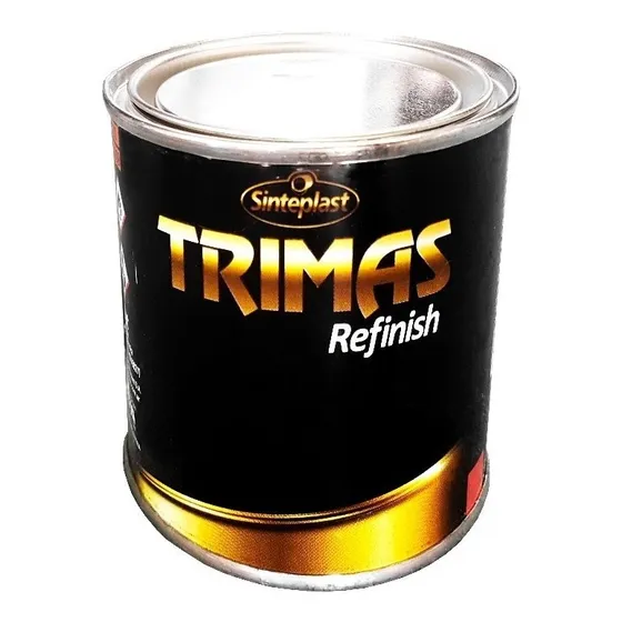Laca Nitrocintetica Negro Semi Mate Trimas 1lt