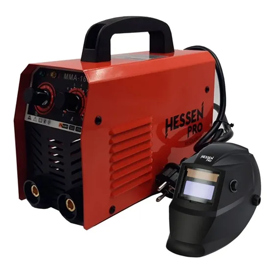 Soldadora Inverter 160 Amp Hessen Pro + Careta Fotocromatica