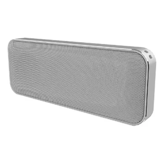 Corneta Kodak Portatil Con Bluetooth Microfono Plateado