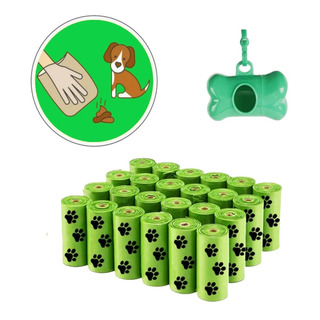 360 Bolsas Biodegradable Con Dispensador Para Popo De Perro 360 Bolsas Biodegradable Con Dispensador Para Popo De Perro