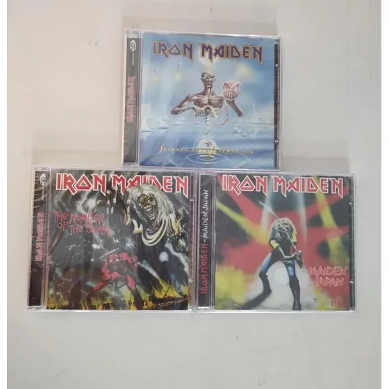 Kit 3 Cds Iron Maiden