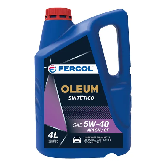 Fercol Aceite Lubricante 5W-40 4 L