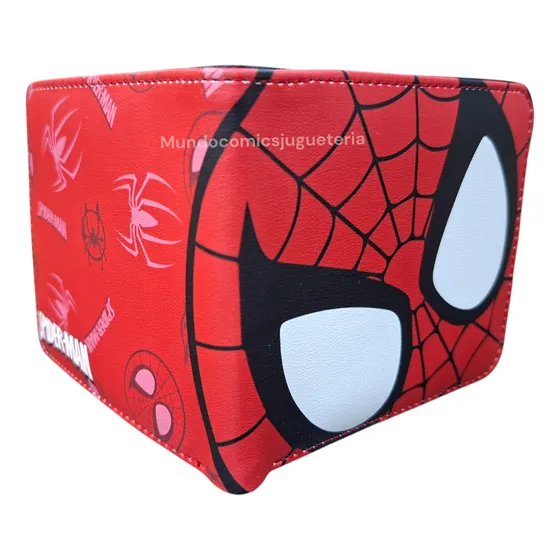 Billetera Marvel Spiderman Deadpool Capitan América Niños.