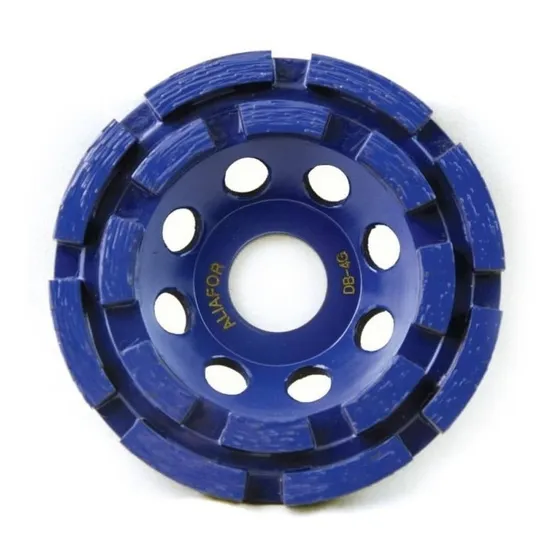 Copa Muela Disco Diamantada Aliafor 4 Db-4g Astra Doble Color Azul