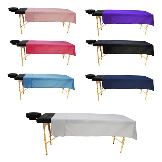 Pack De Sábanas Y Cubrecamas Para Cama Camilla De Masaje Spa