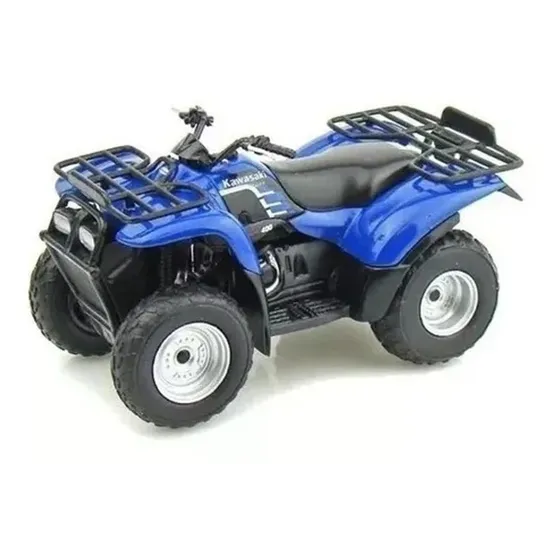 Kawasaki 400 Escala 1:19 Welly Cuatriciclo Friccion Atv