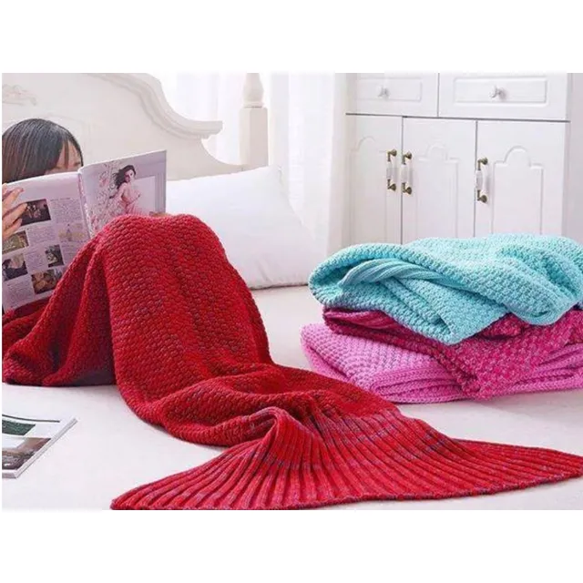 Manta Cola Sirena 180 X 90 Cm De 620 Grs. La Mejor En Oferta