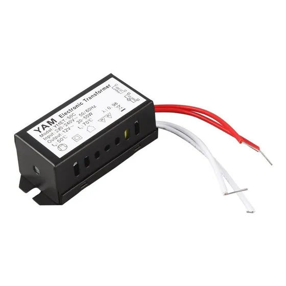 Transformador Electrónico De Lámpara Halógena Ac 220v A 12v