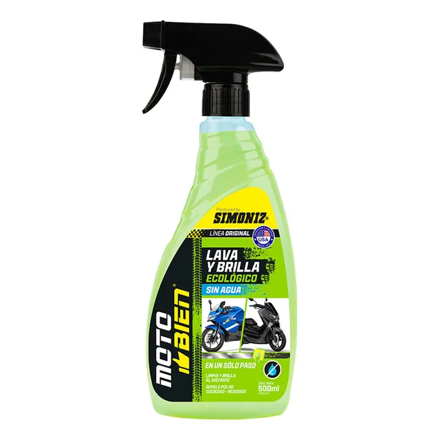 Lavado Ecologico Simoniz Moto Bien Sin Agua Para Motos 500ml
