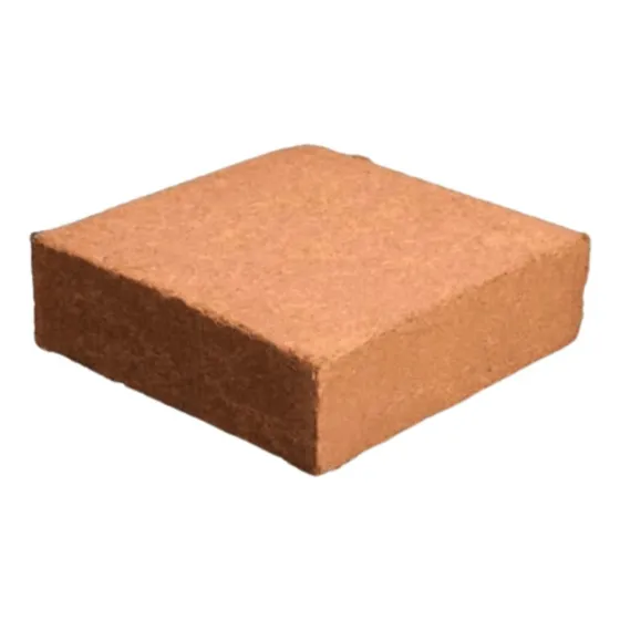 Fibra De Coco Jiffy Bloque 5kg Rinde 70l Sustrato Inerte