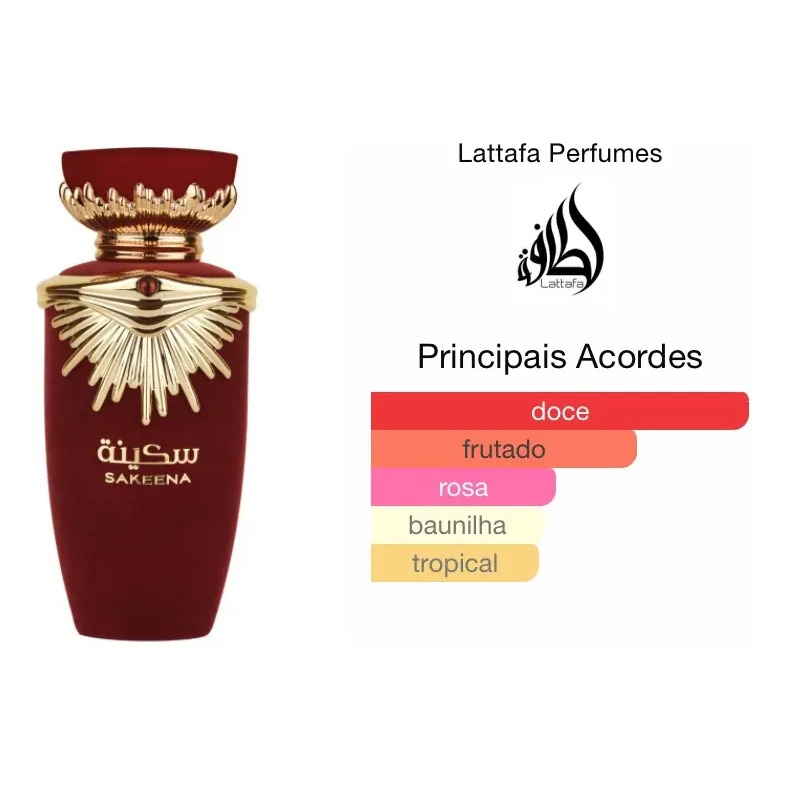 Sakeena Lattafa Edp Feminino