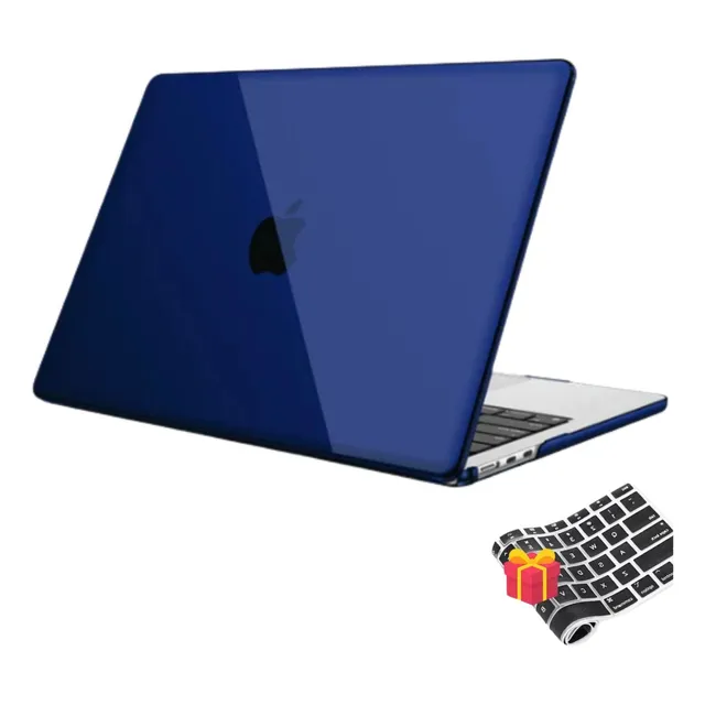 Funda Case Protector Izüg Crystal Para Macbook Air 13 M1 Azul