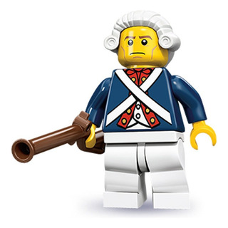 Minifigura Soldado Revolucionario De La Serie 10 De Lego (71 Minifigura Soldado Revolucionario De La Serie 10 De Lego (71
