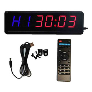 . Reloj De Pared Digital Con Cronómetro A Intervalos Para . Reloj De Pared Digital Con Cronómetro A Intervalos Para