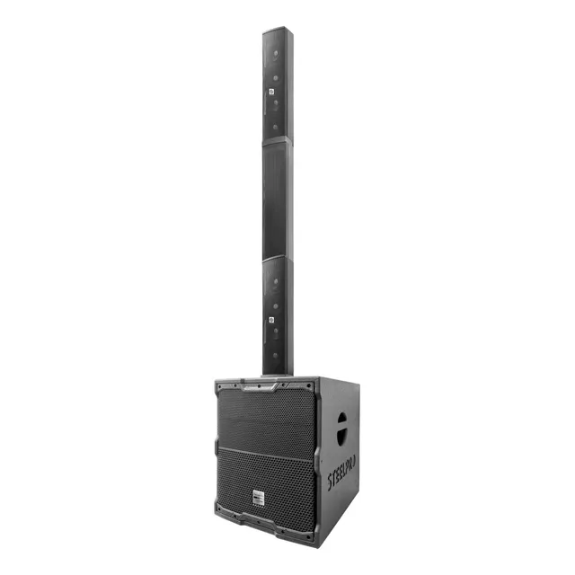Sistema De Audio Profesional Columna Orion By Steelpro Color Neegro