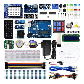 Kit Compatible Arduino Uno Con Tutorial En Español, Placa R3 Kit Compatible Arduino Uno Con Tutorial En Español, Placa R3