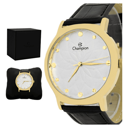 Relógio Champion Masculino Pulseira De Couro Original Relógio Champion Masculino Pulseira De Couro Original