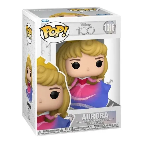 Aurora Funko Pop Princesas Disney 1316 Disney 100